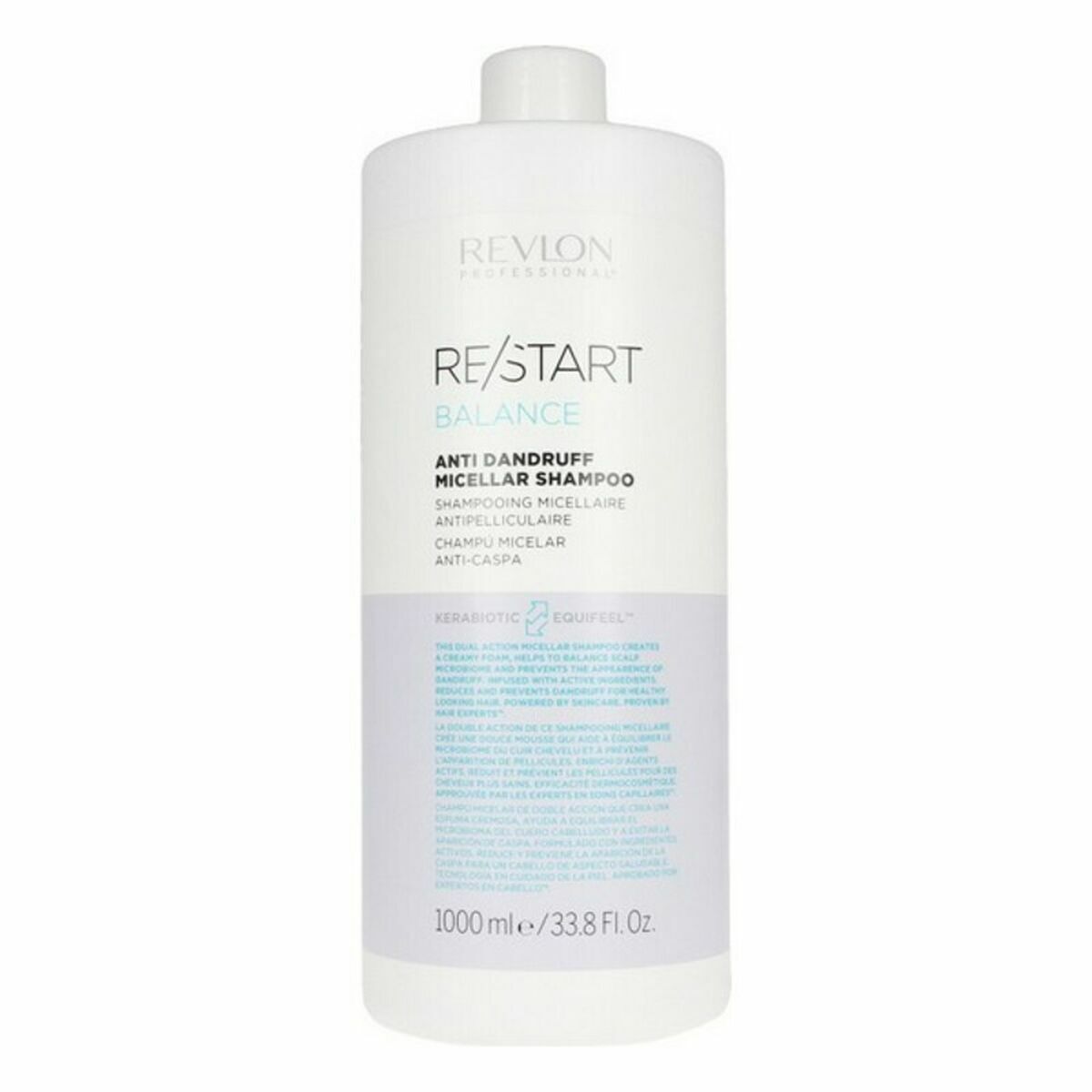 Champô Anticaspa Revlon Restart Balance Dandruff 1 L
