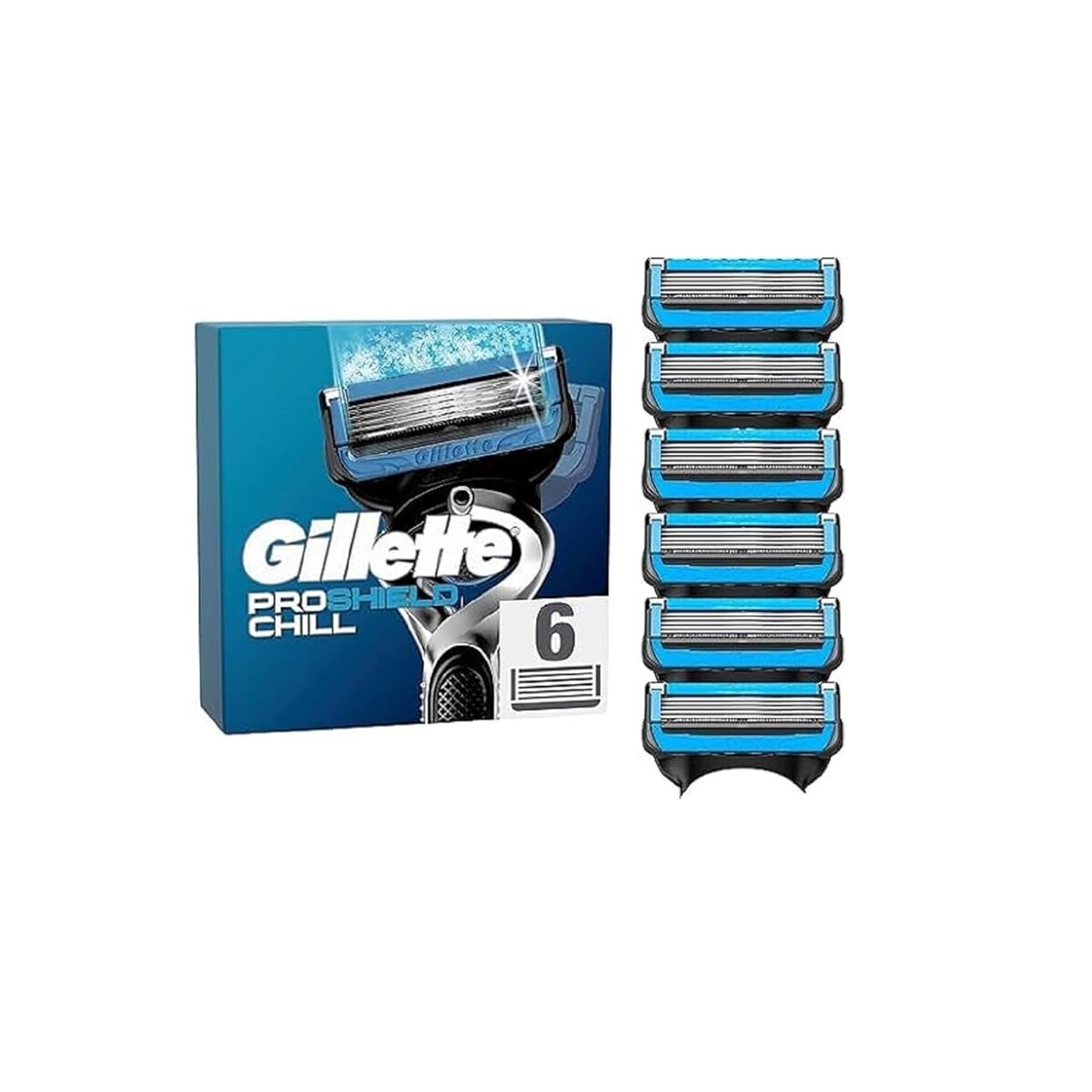Lâmina sobresselente para máquina de barbear Gillette Proshield Chill