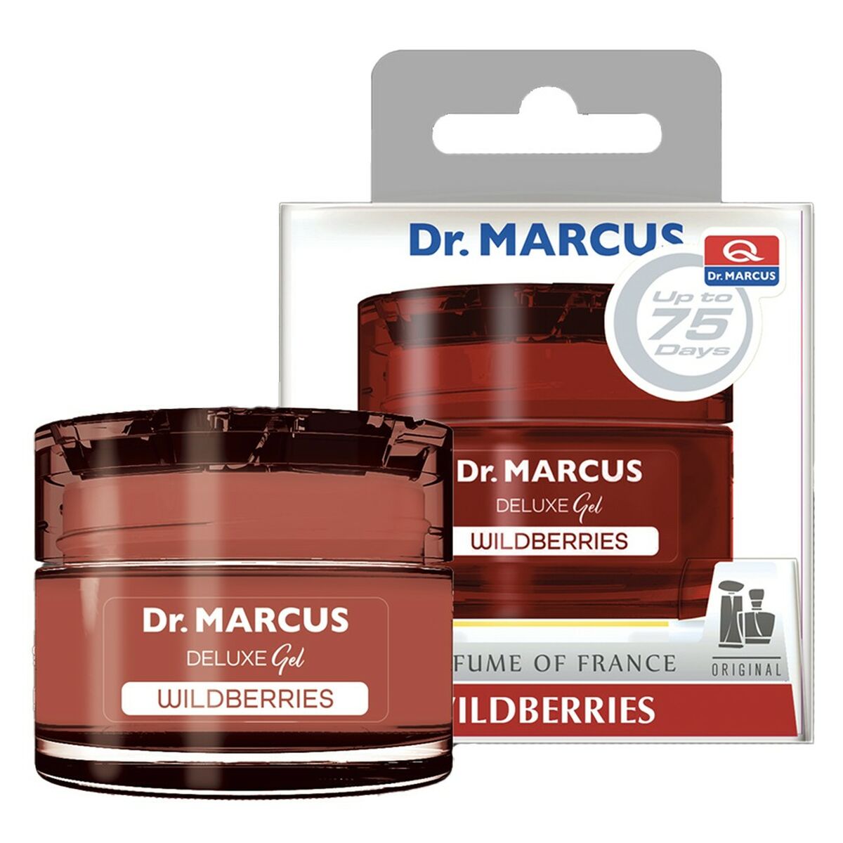 Ambientador Para Automóveis Dr Marcus Deluxe Frutos do bosque 50 ml Plástico Fragância Lata