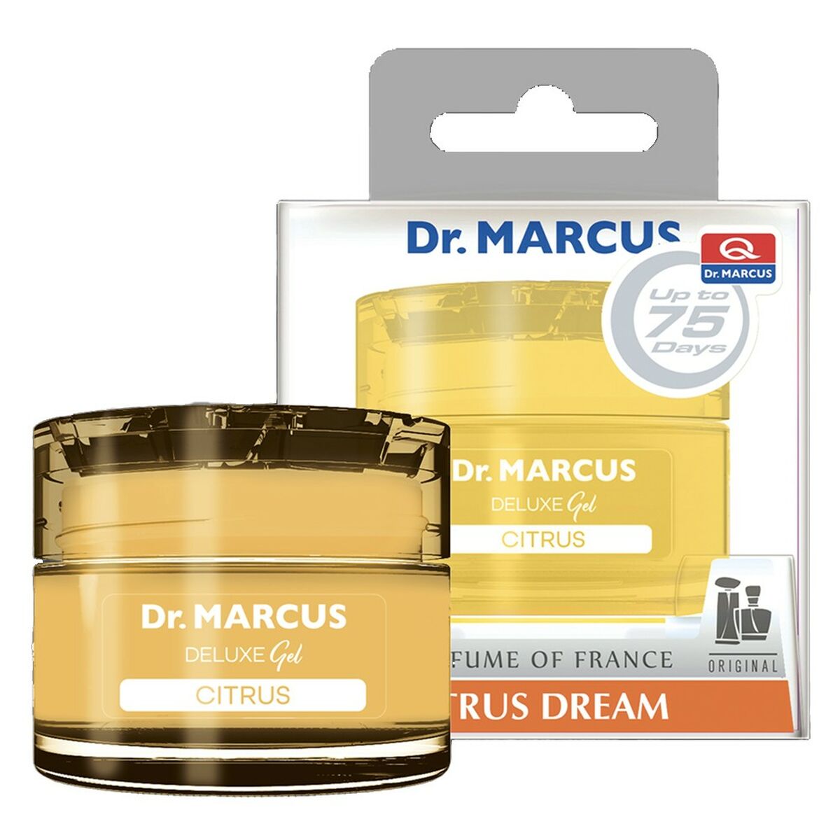 Ambientador Para Automóveis Dr Marcus Deluxe Cítrico 50 ml Fragância Lata