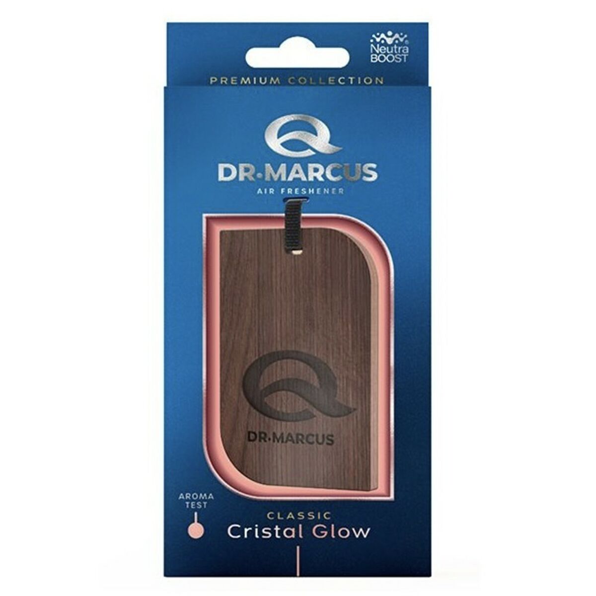 Ambientador Para Automóveis Dr Marcus Classic Crystal Glow Madeira Colar