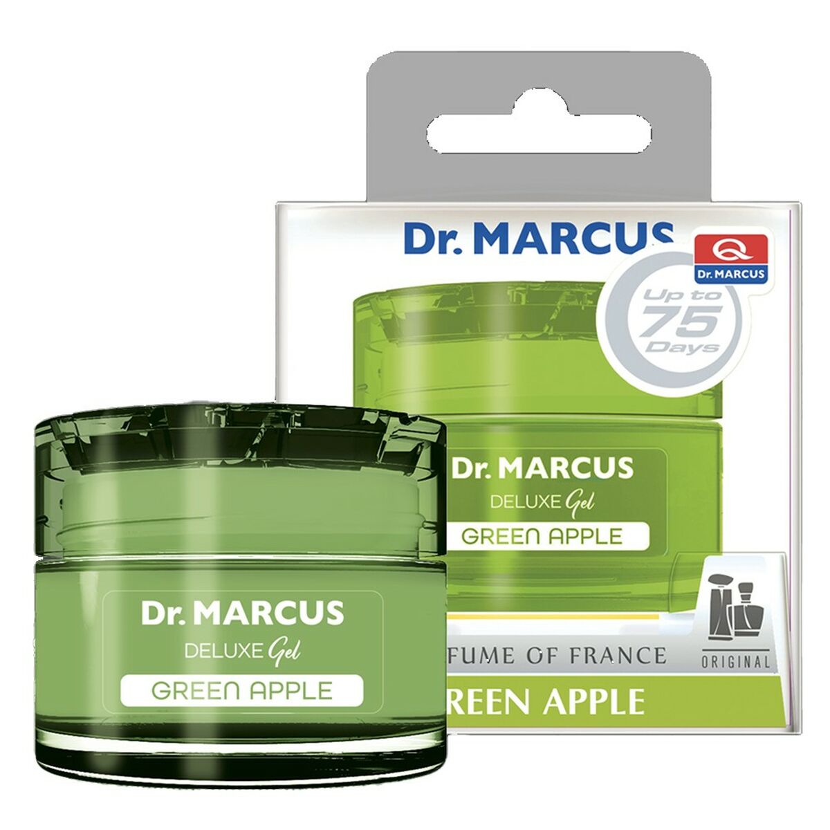 Ambientador Para Automóveis Dr Marcus Deluxe Maçã 50 ml Plástico Fragância Lata