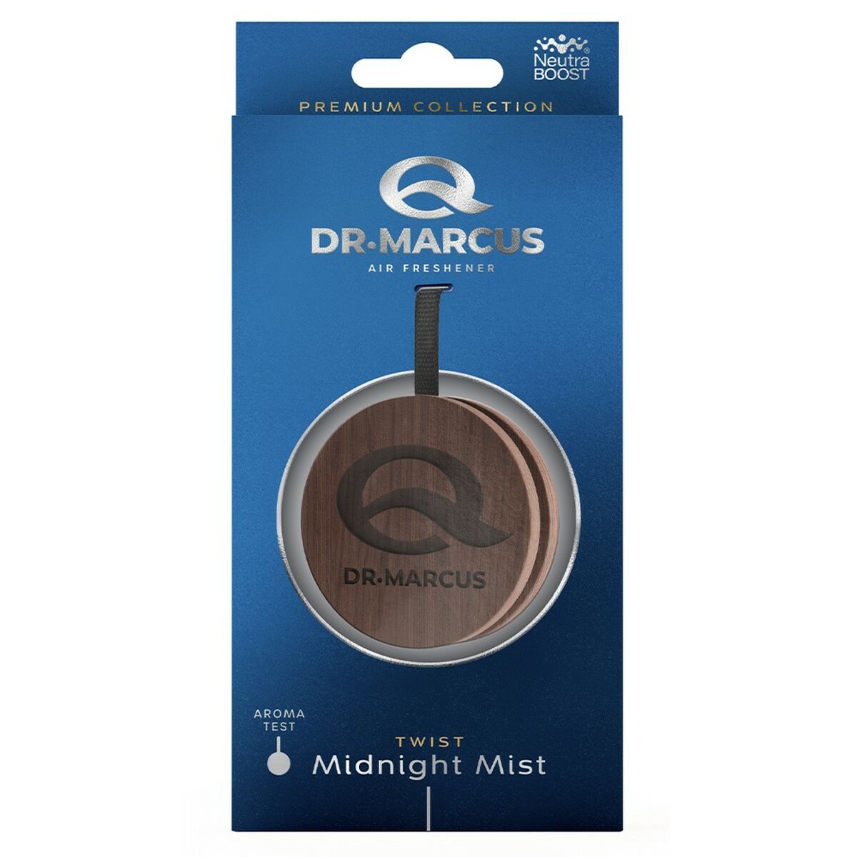 Ambientador Para Automóveis Dr Marcus Twist Midnight Mist Madeira Fragância Colar
