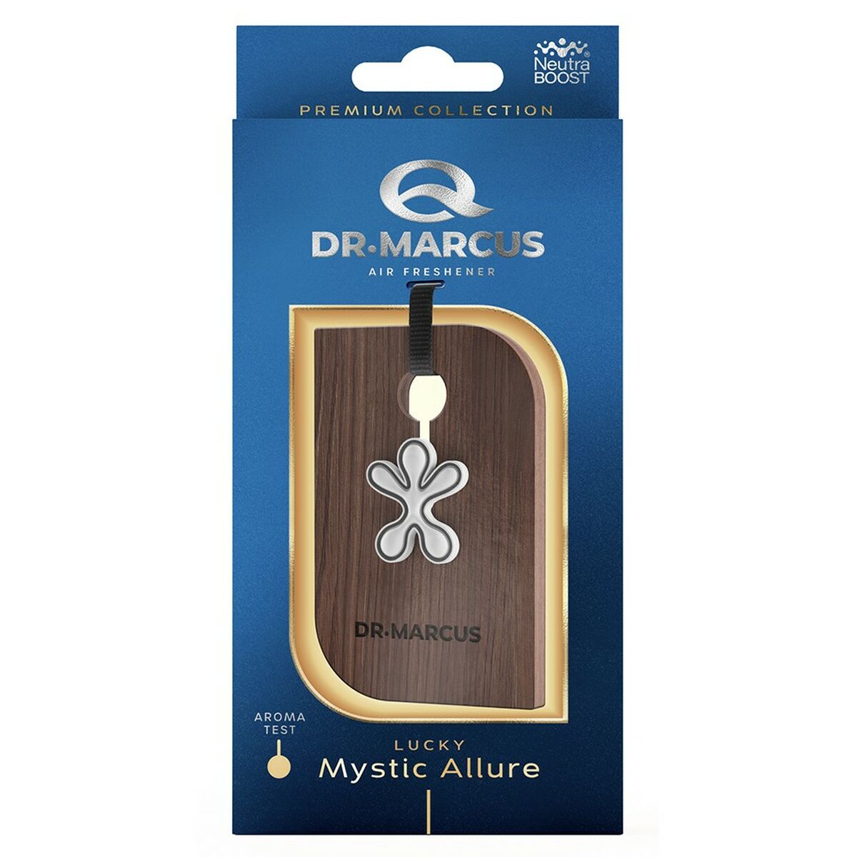 Ambientador Para Automóveis Dr Marcus Lucky Mystic Allure Poliéster Madeira Fragância Colar