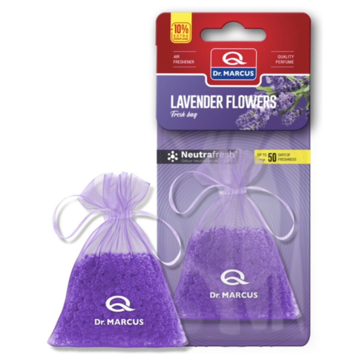 Ambientador Para Automóveis Dr Marcus Fresh Bag Lavanda Fragância Bolsita