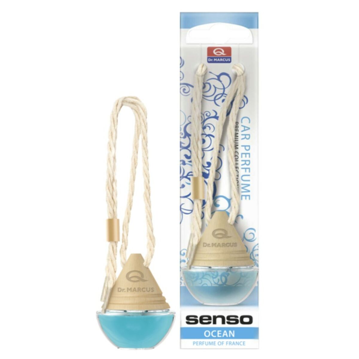 Ambientador Para Automóveis Dr Marcus Wood Ocean 50 ml Colar