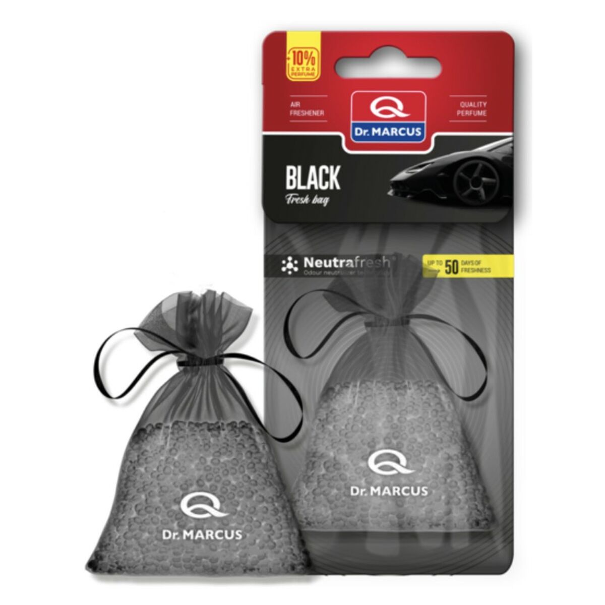 Ambientador Para Automóveis Dr Marcus Fresh Bag black Fragância Bolsita