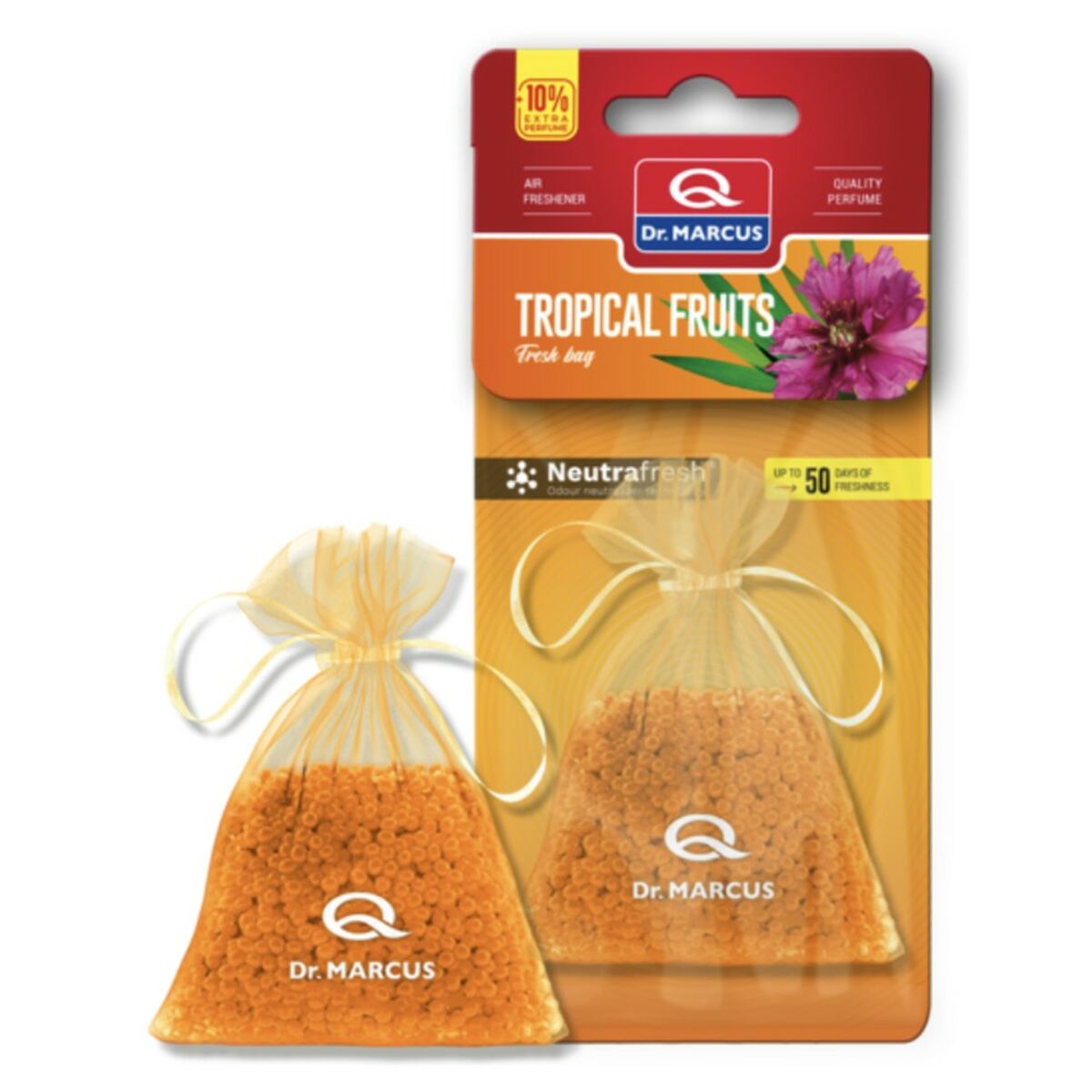 Ambientador Para Automóveis Dr Marcus Fresh Bag Tropical Fragância Bolsita