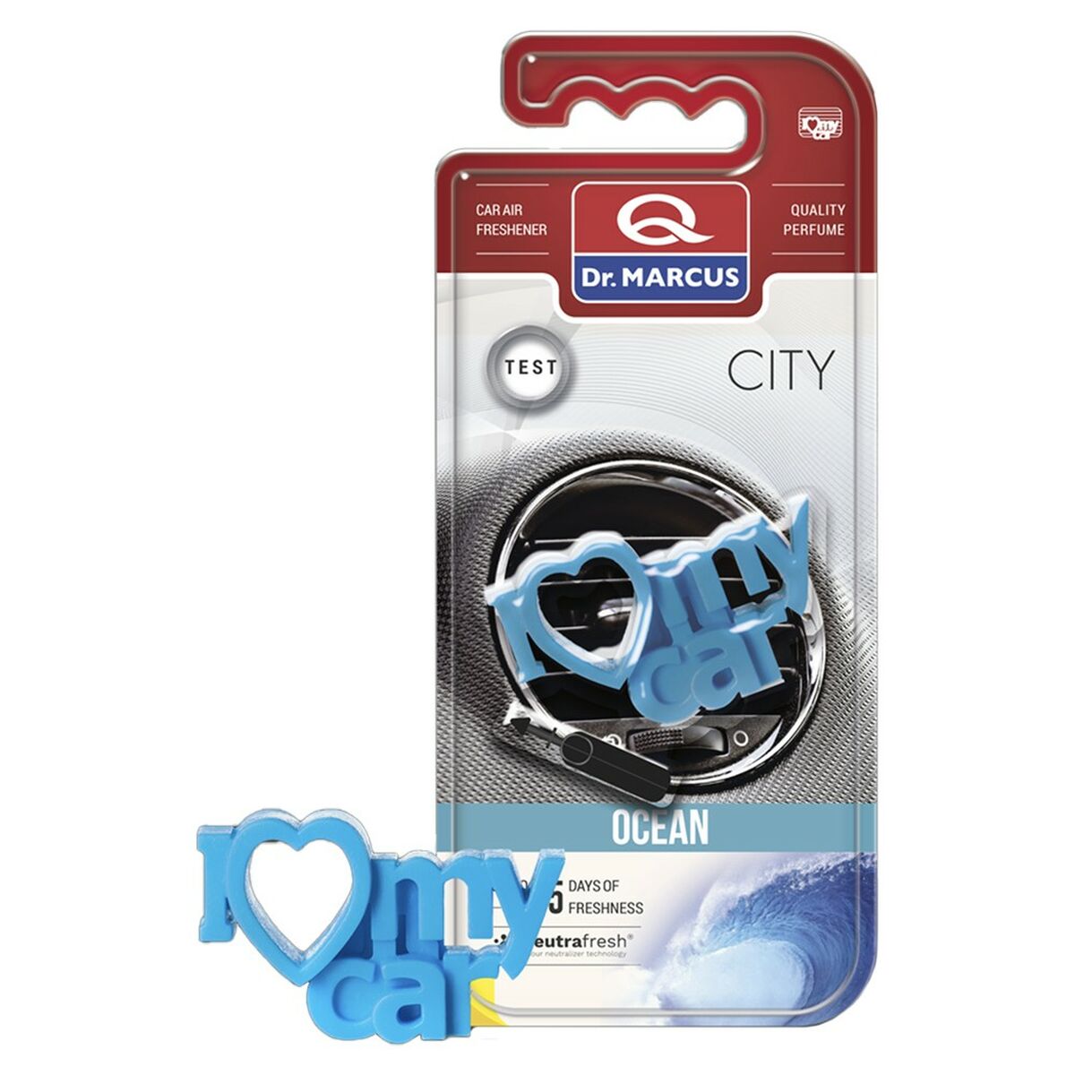 Ambientador Para Automóveis Dr Marcus City Oceano Plástico