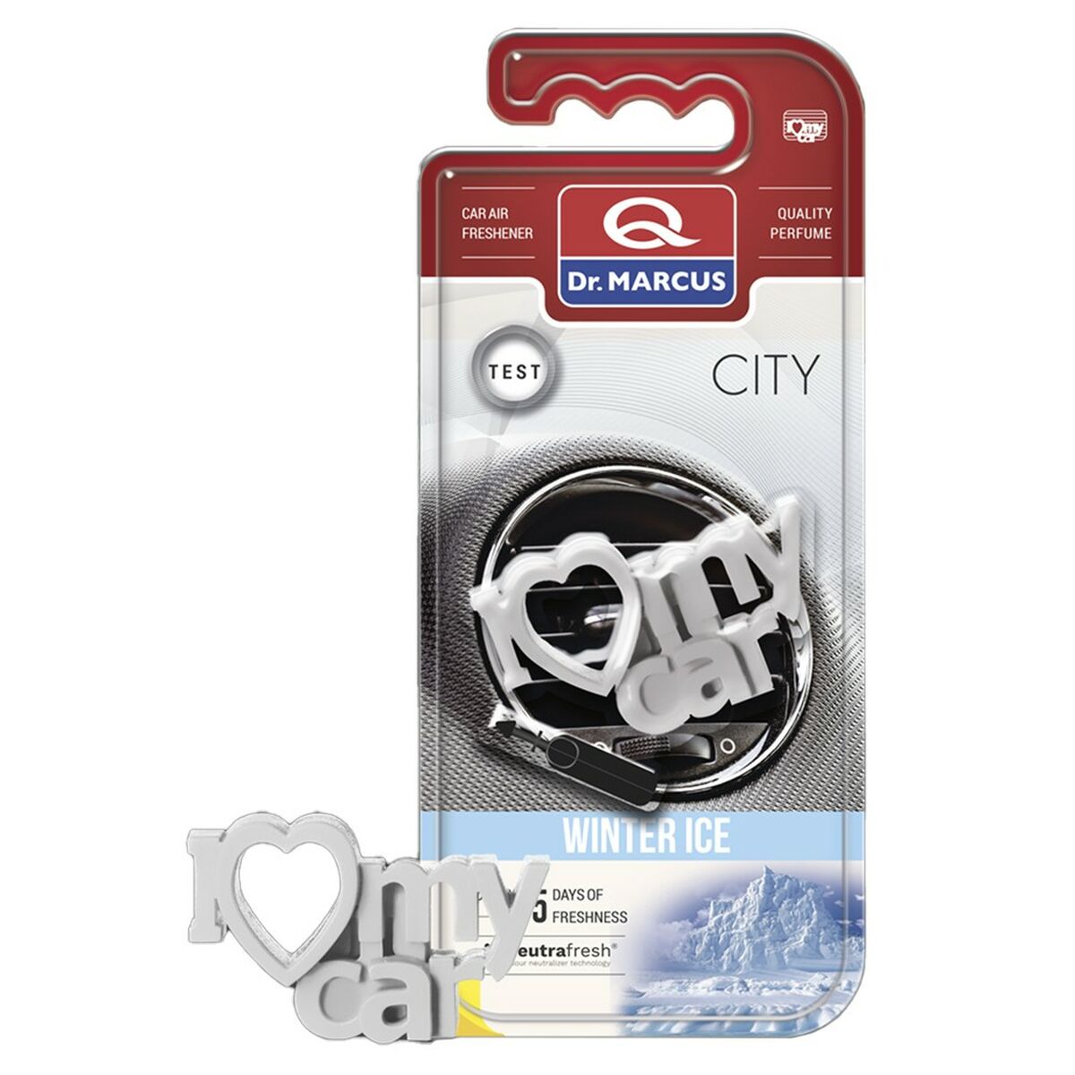 Ambientador Para Automóveis Dr Marcus City ICE CHILL Plástico Fragância