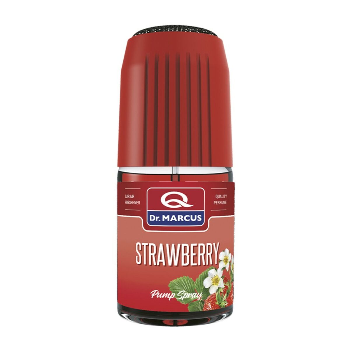 Spray Ambientador Dr Marcus Pump Spray Morango 50 ml Plástico Carro