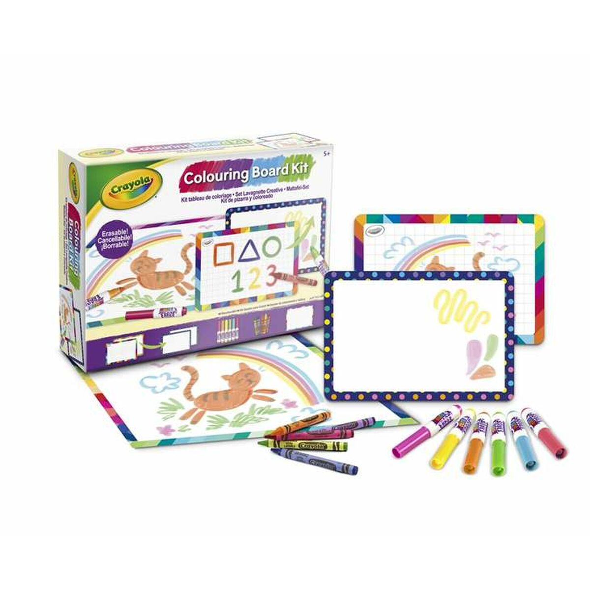 Quadro Magnético com Marcador Crayola