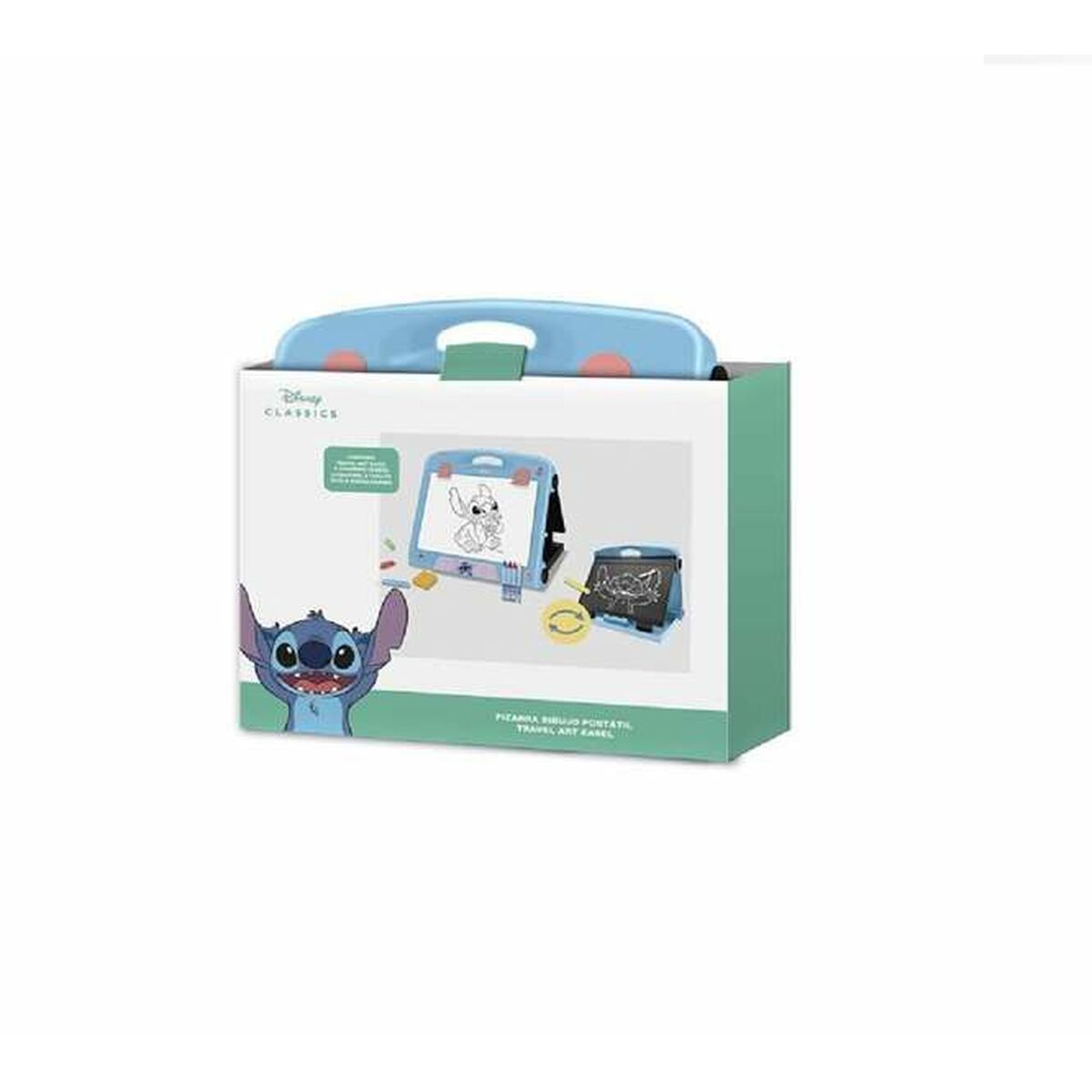 Conjunto de Desenho Stitch Azul