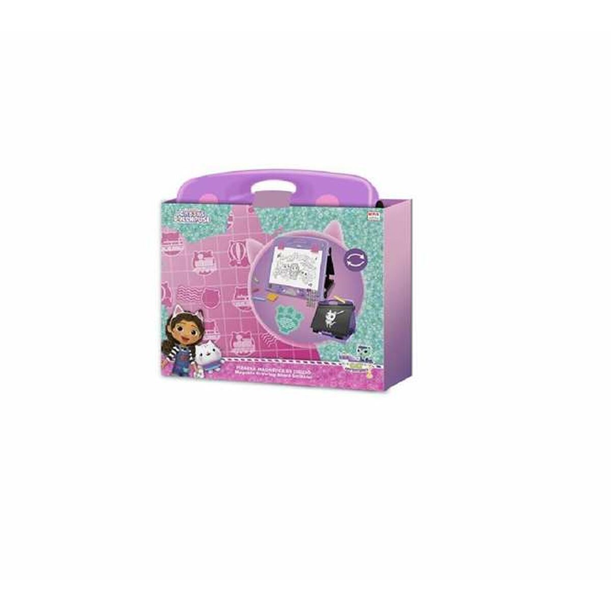 Conjunto de Desenho Gabby's Dollhouse Roxo