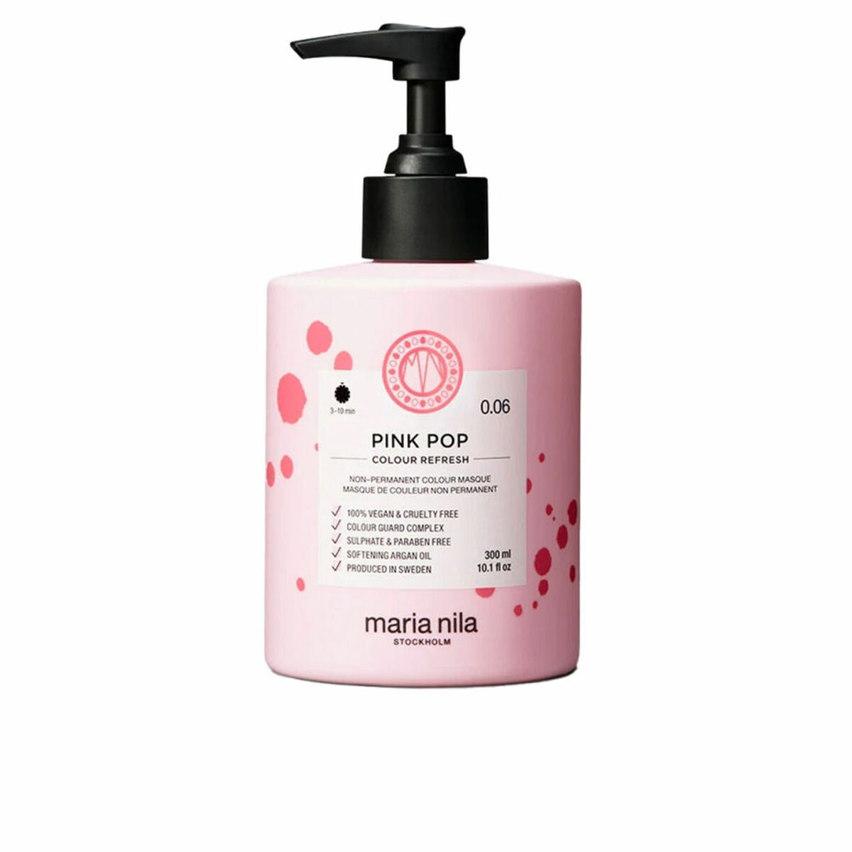 Tinta Semipermanente Maria Nila COLOUR REFRESH Nº 0.06-Pink Pop 300 ml
