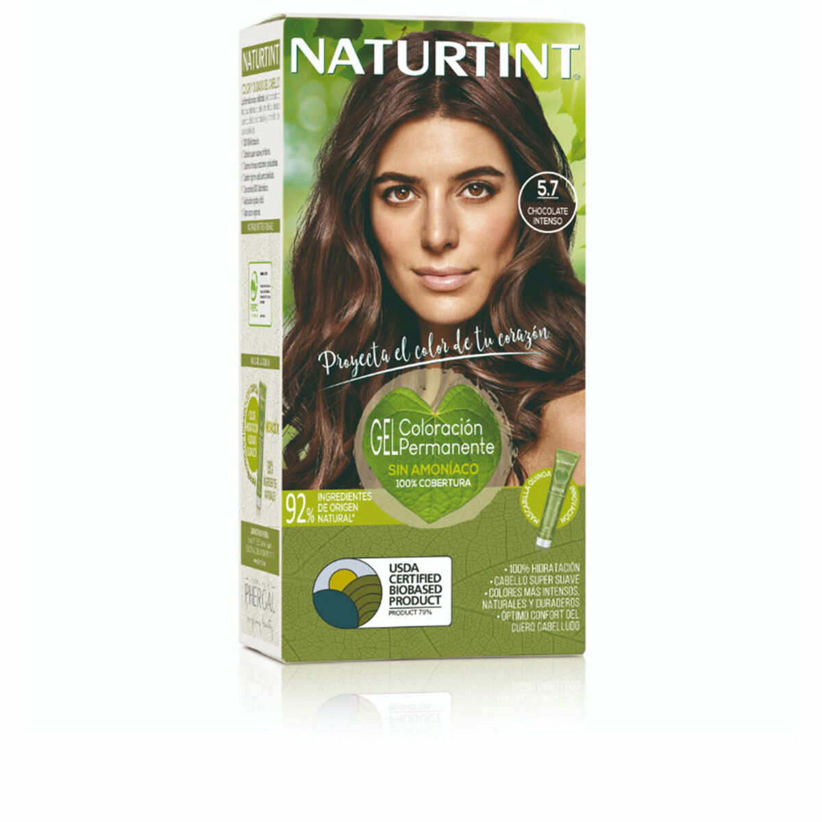 Tinta Permanente Naturtint NATURTINT COLORACIÓN Nº 5.7-chocolate intenso 170 ml