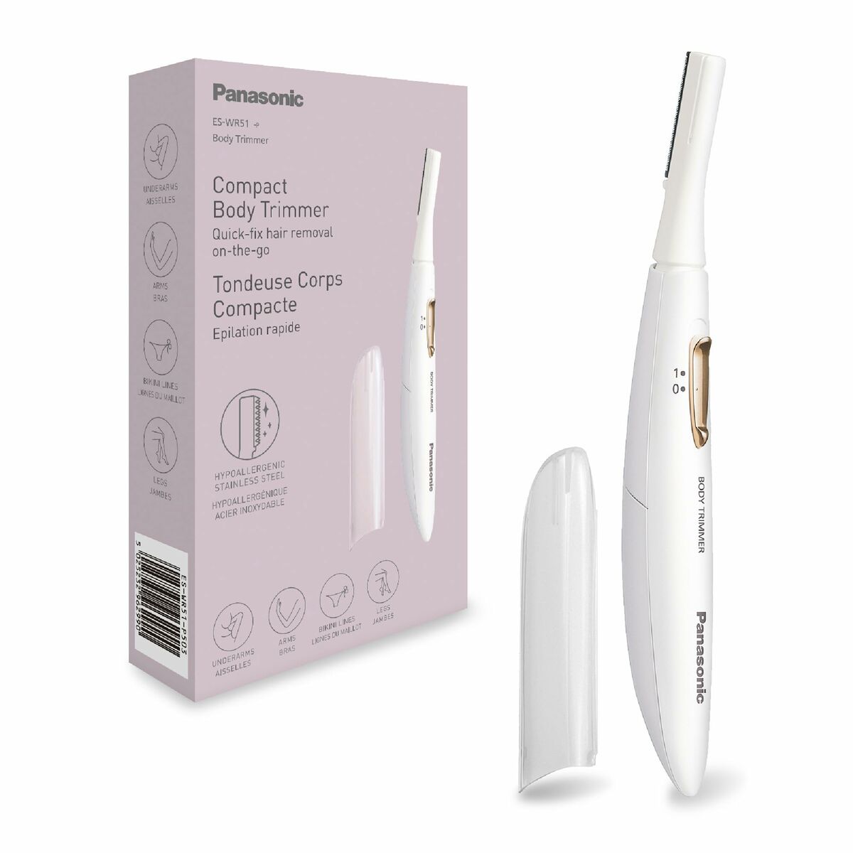 Máquina de depilação corporal Panasonic ESWR51P503