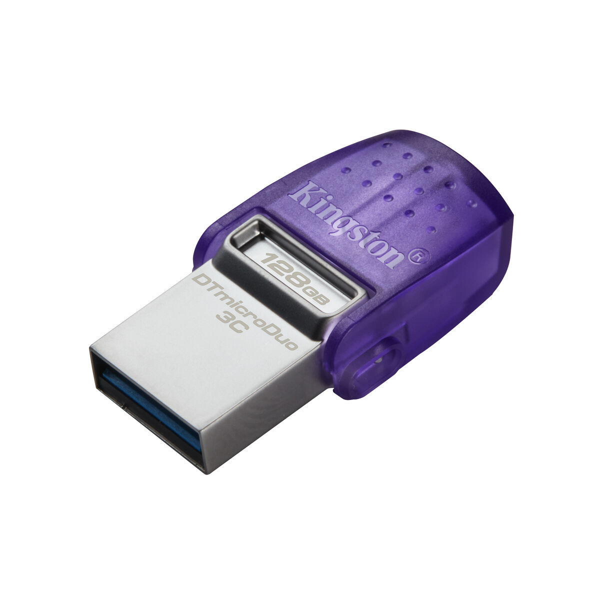 Memória USB Kingston microDuo 3C Roxo 128