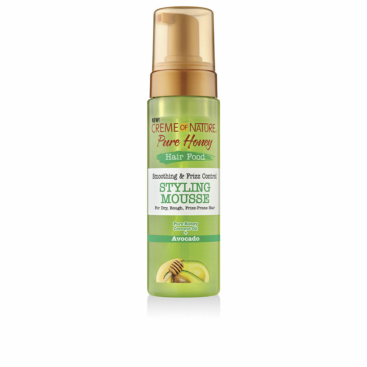 Mousse Fixadora Creme Of Nature PURE HONEY 207 ml