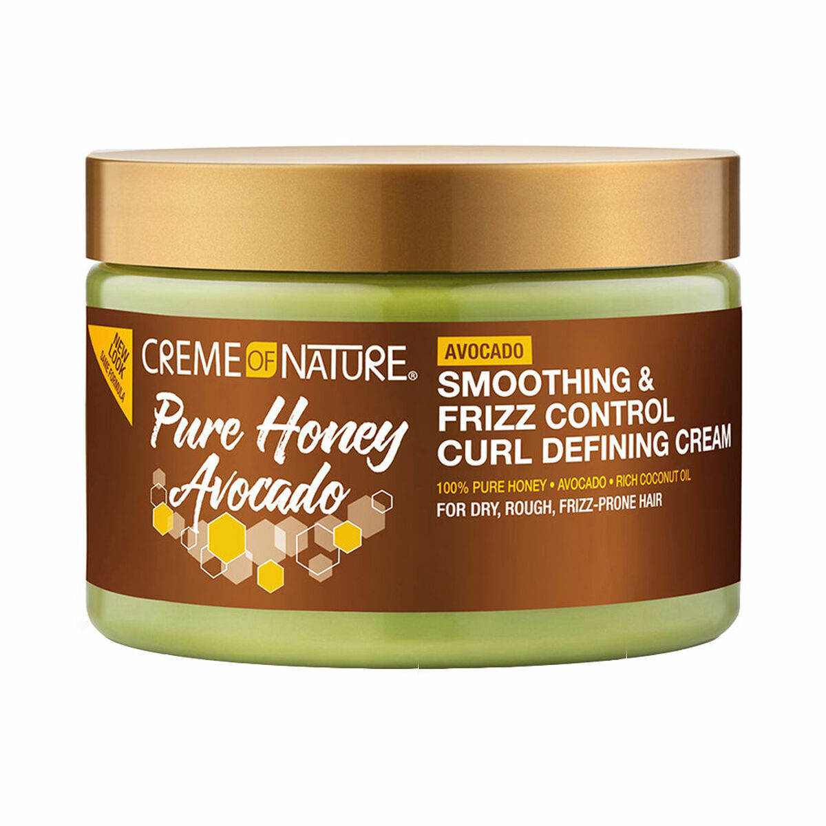 Creme para Definir Caracóis Creme Of Nature PURE HONEY 340 ml