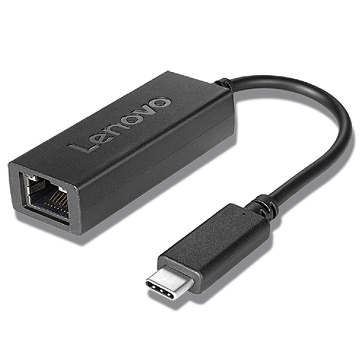 Adaptador USB-C para Rede RJ45 Lenovo 4X90S91831 Preto