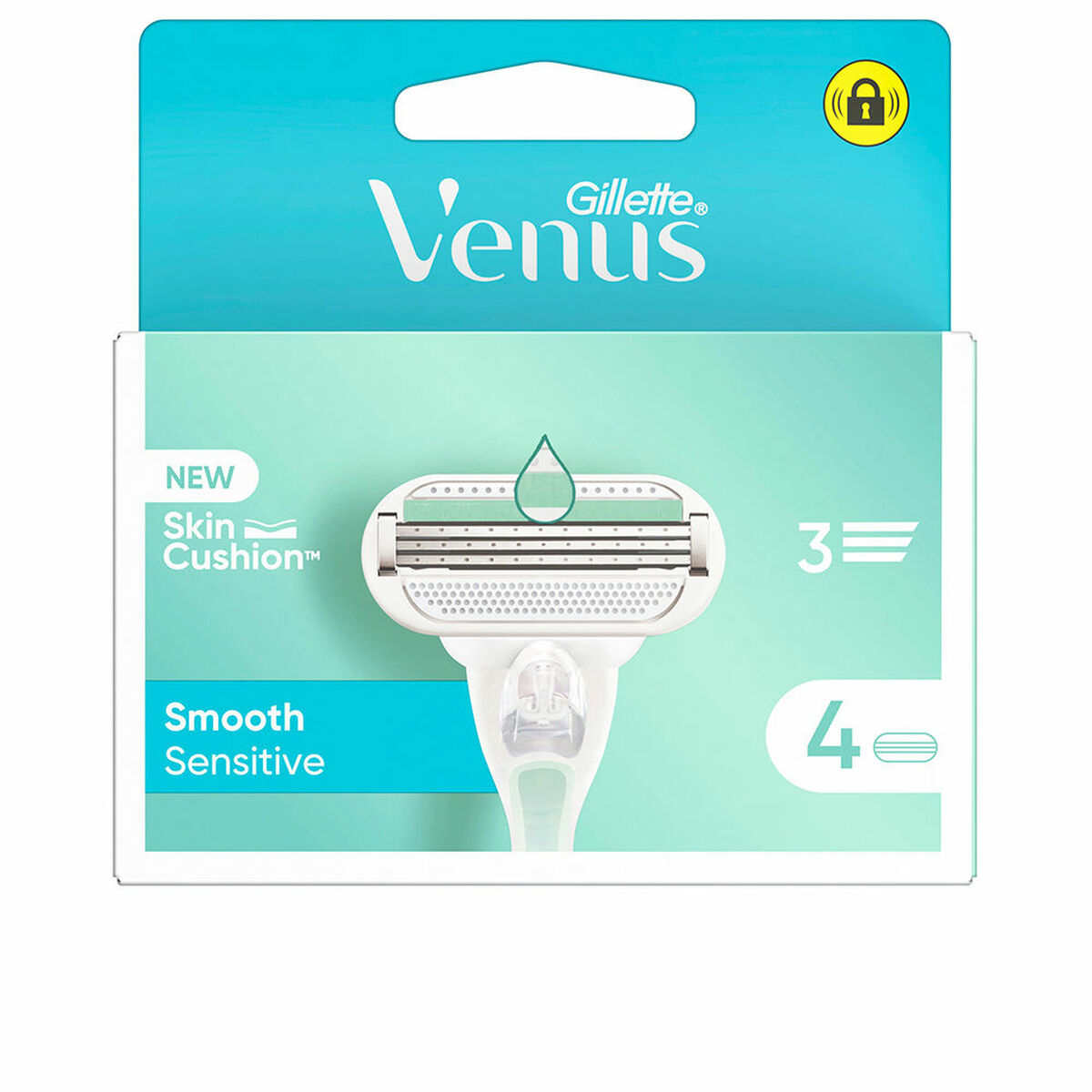 Recargas para Lâmina de Barbear Gillette VENUS SMOOTH SENSITIVE