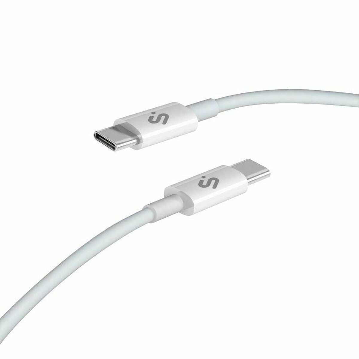 Cabo USB-C para USB-C Subblim SUBCAB-C10011 2 m Branco
