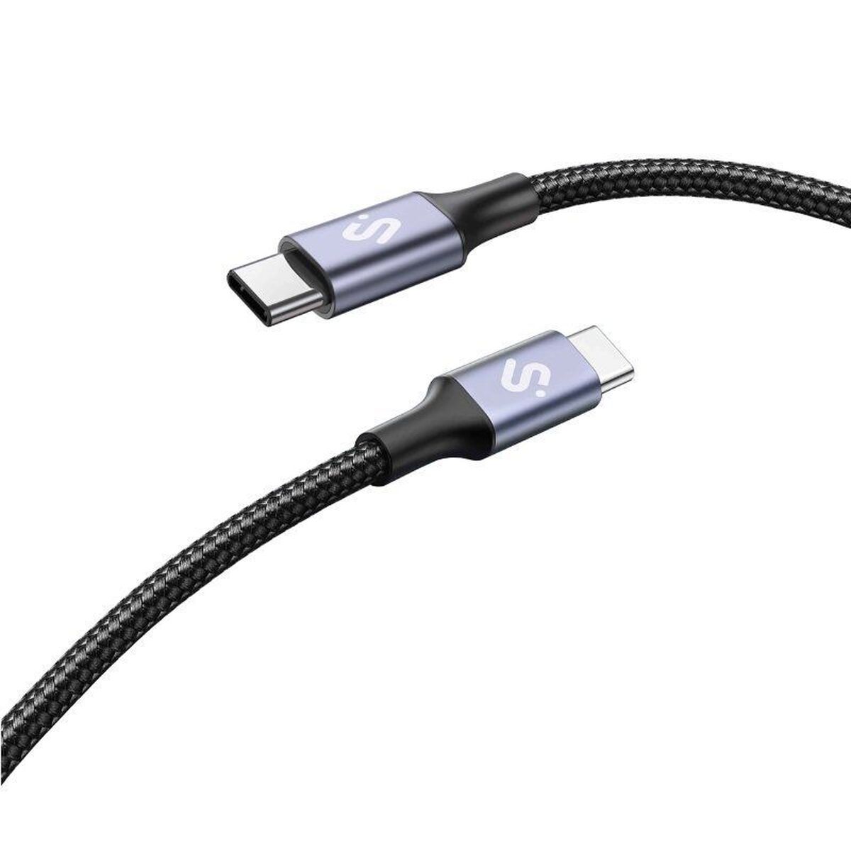 Cabo USB-C para USB-C Subblim SUBCAB-C10001 1 m Preto
