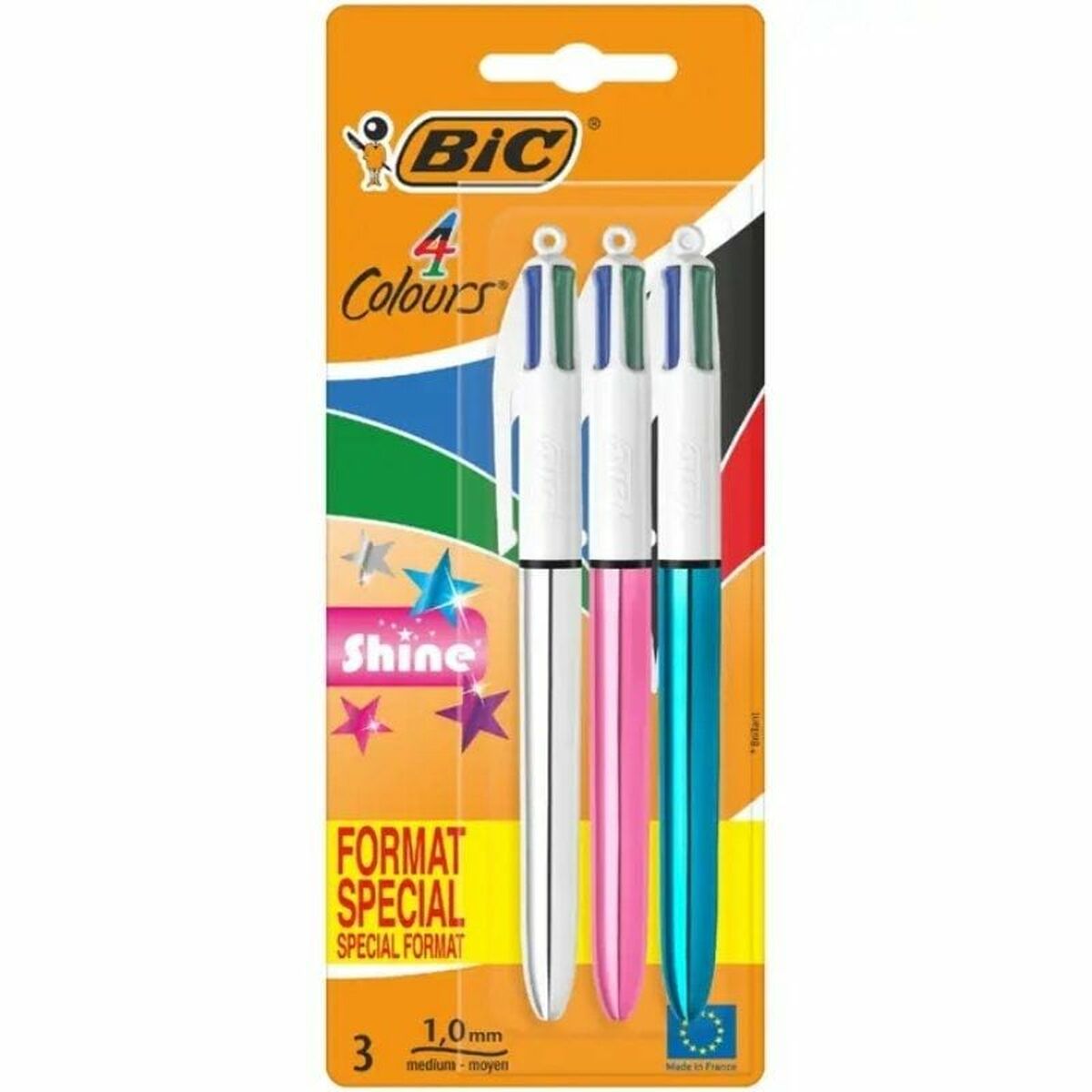 Conjunto de Canetas Bic 4 Colors Shine 9122751