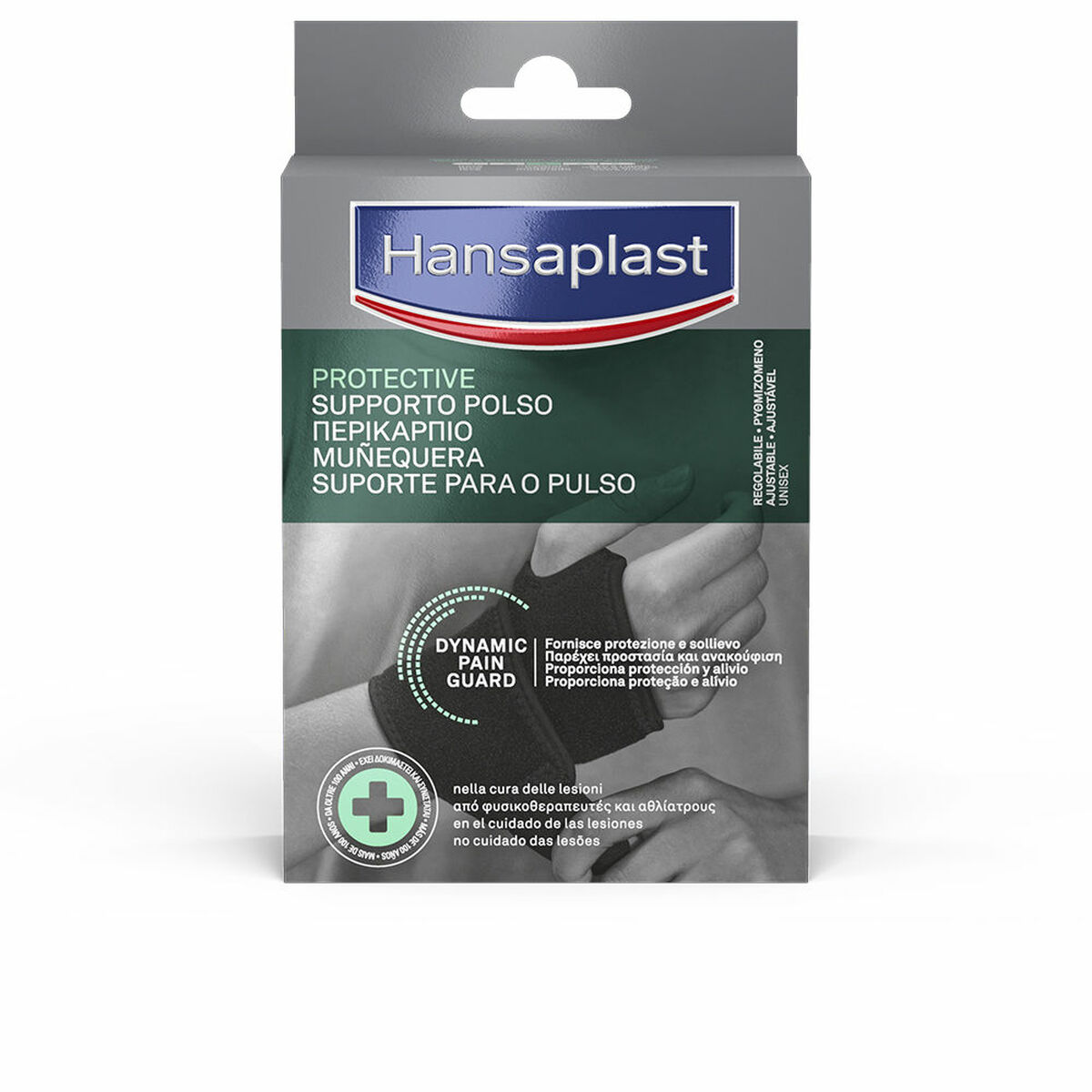 Pulseira Hansaplast Dynamic Pain Guard Preto