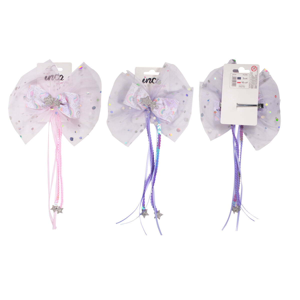 Ganchos para o Cabelo Inca