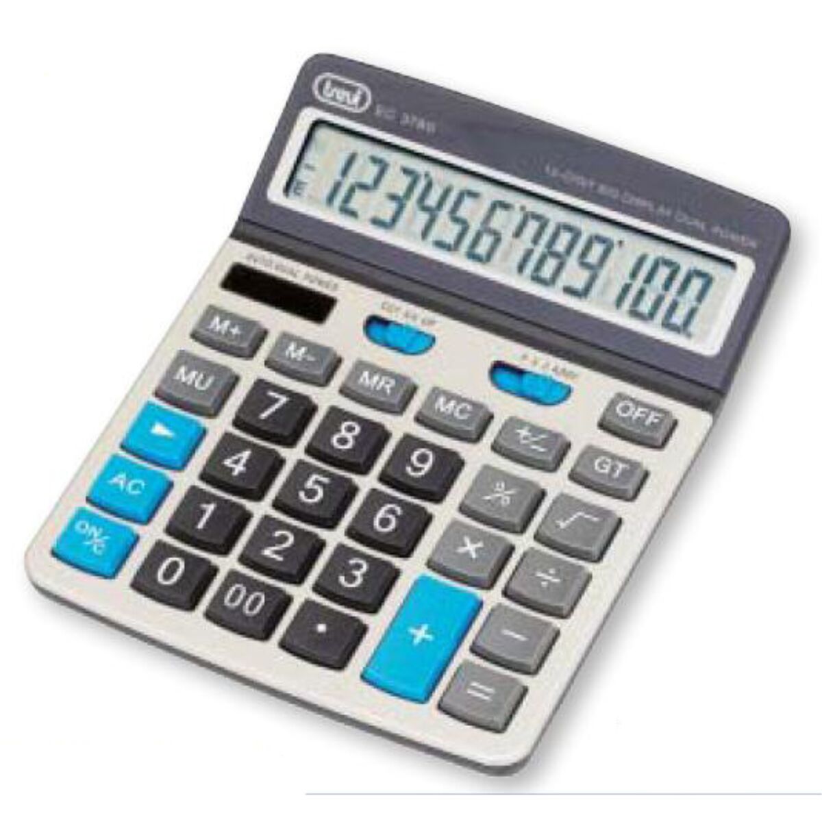 Calculadora Trevi EC 3780 Cinzento
