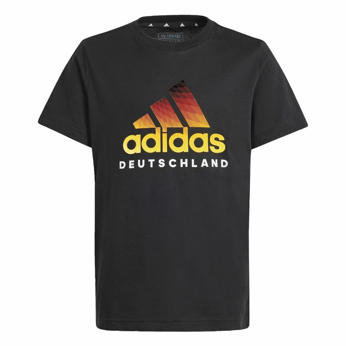 Camisola de Manga Curta Adidas Deutschland Preto
