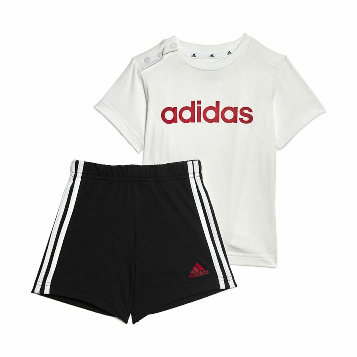 Conjunto de Desporto para Bebé Adidas Lineage Branco