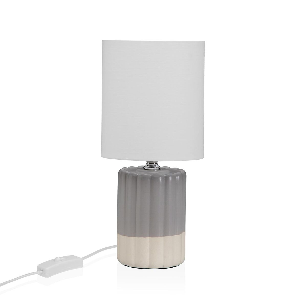 Lâmpada de mesa Versa MAUNA Cinzento
