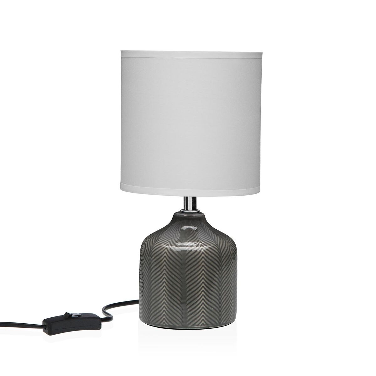 Lâmpada de mesa Versa LYRA Cinzento