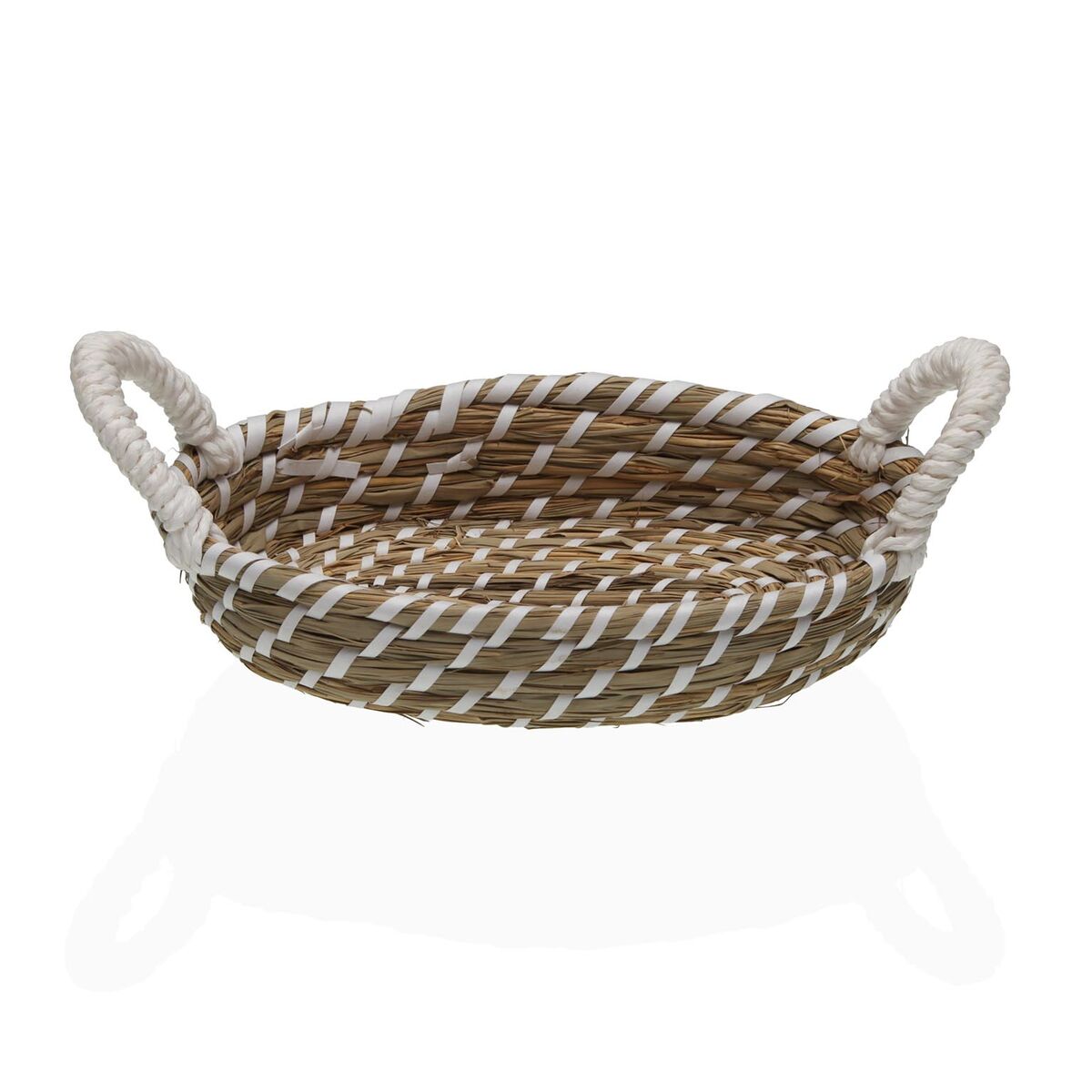 Cesta Multiusos Versa Têxtil Jacinto-de-água 35 X 9 X 19 CM