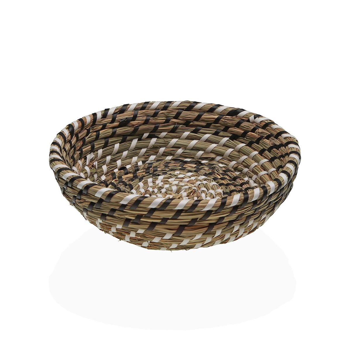 Cesta Multiusos Versa Têxtil Jacinto-de-água 25 x 8 x 25 cm