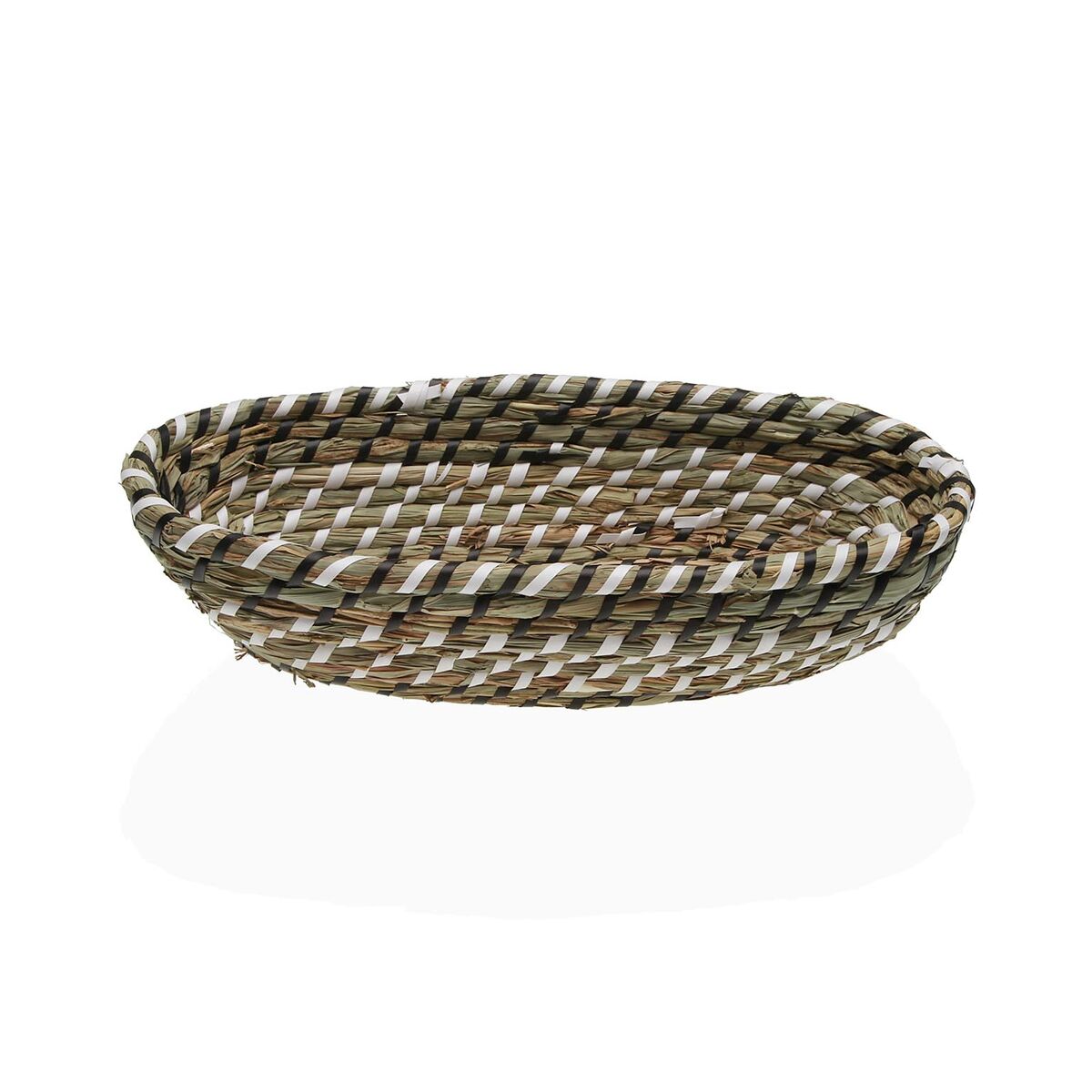 Cesta Multiusos Versa Têxtil Jacinto-de-água 35 X 9 X 19 CM