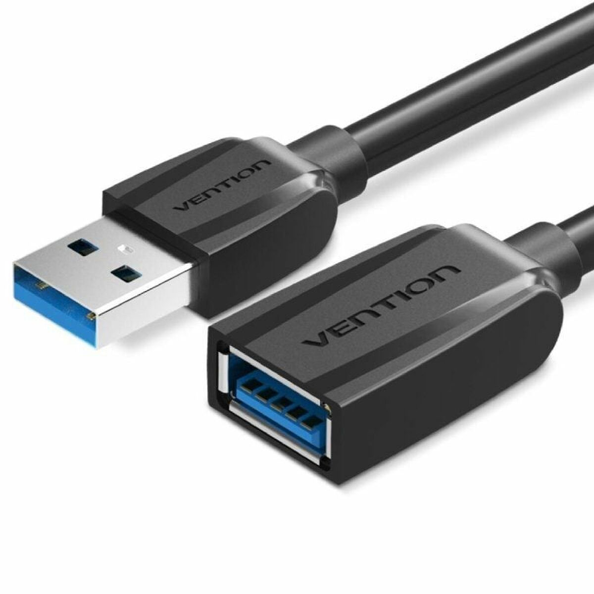 Cabo Alargador USB Vention VAS-A45-B300 Preto 3 m