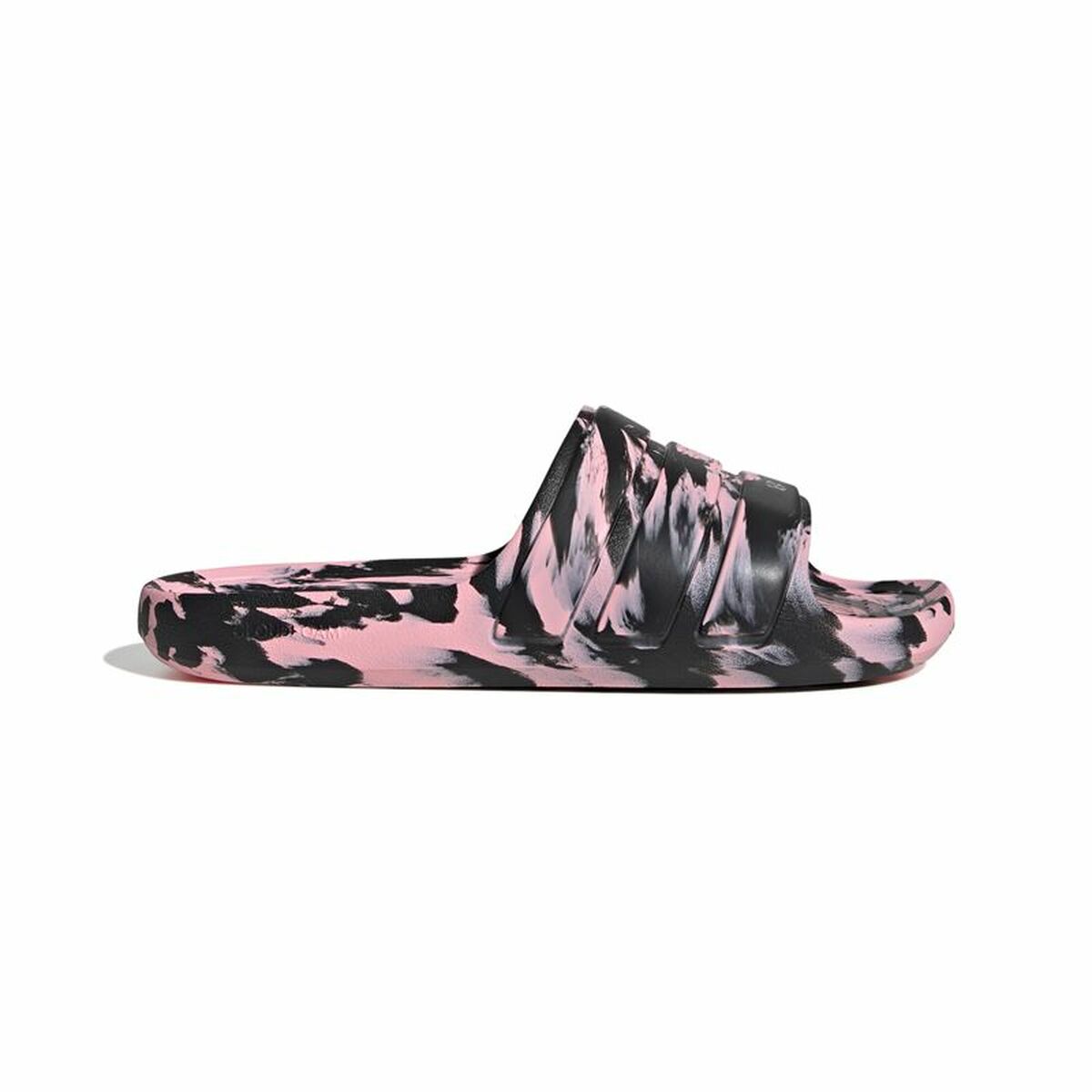 Chinelos para Homem Adidas Adilette Flow Preto Cor de Rosa