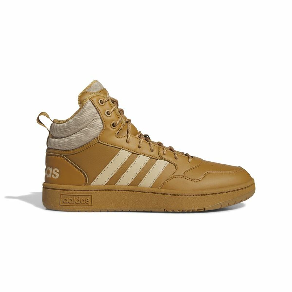 Ténis Casual Homem Adidas Hoops 3.0 Mid Wtr Dourado