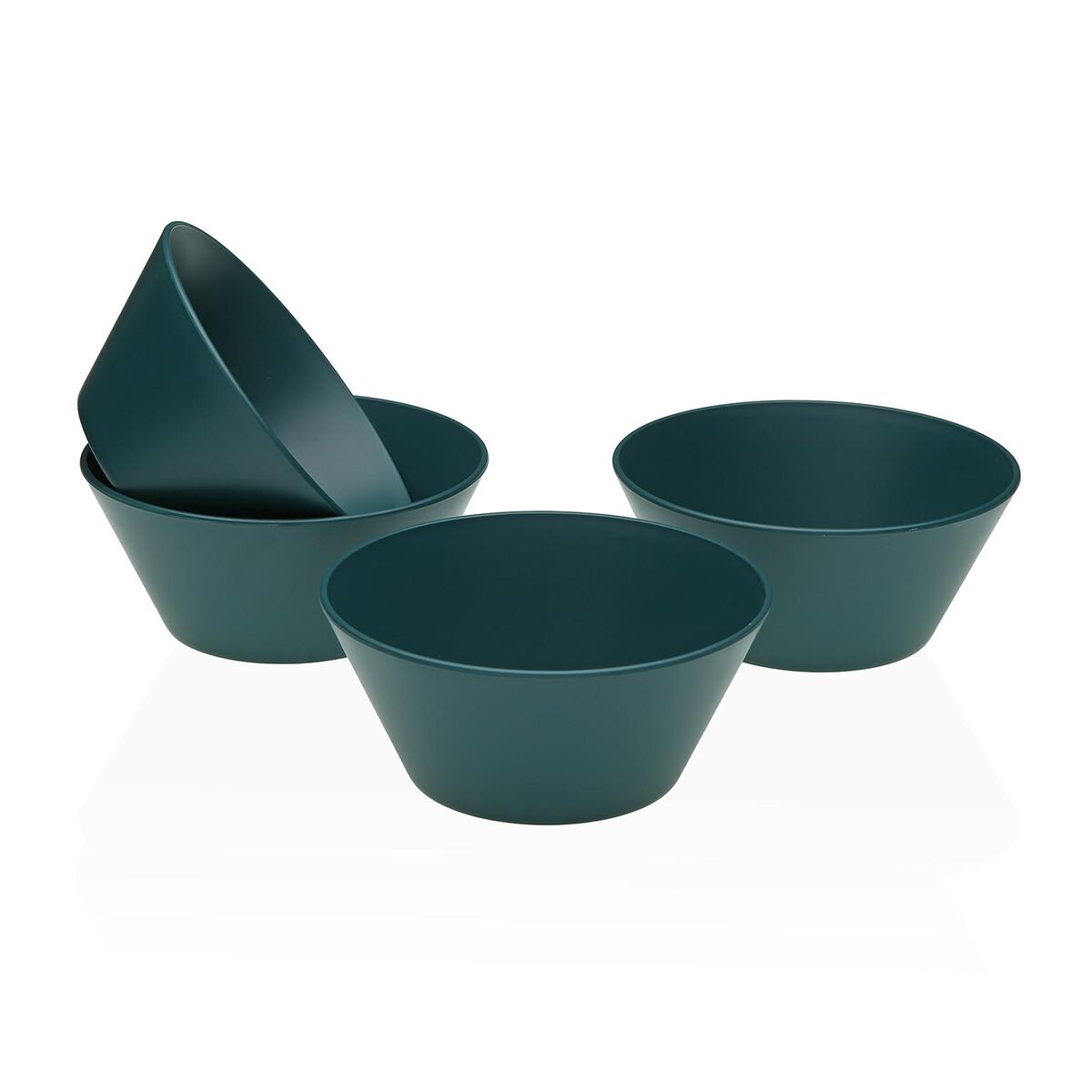 Recipiente para Utensílios de Cozinha Versa Polietileno RPET 6,4 cm 4 Peças