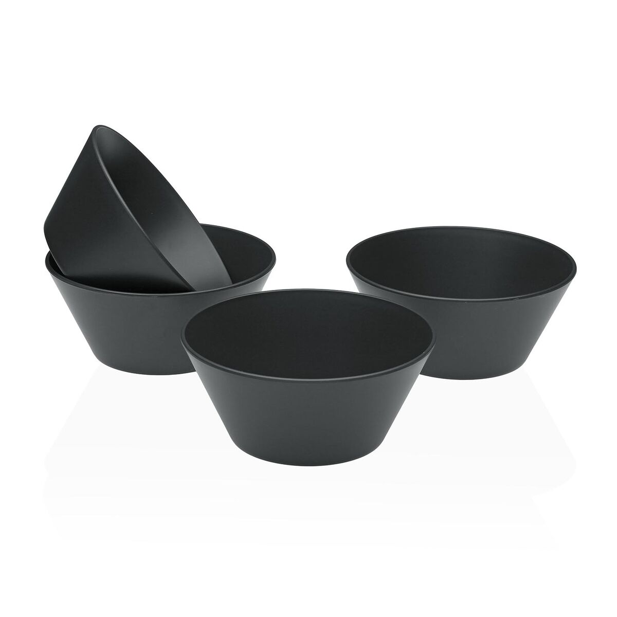 Recipiente para Utensílios de Cozinha Versa Polietileno RPET 6,4 cm 4 Peças