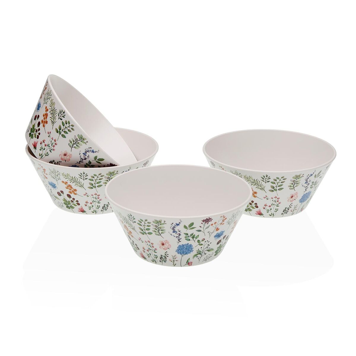 Recipiente para Utensílios de Cozinha Versa Polietileno RPET 6,4 cm 4 Peças