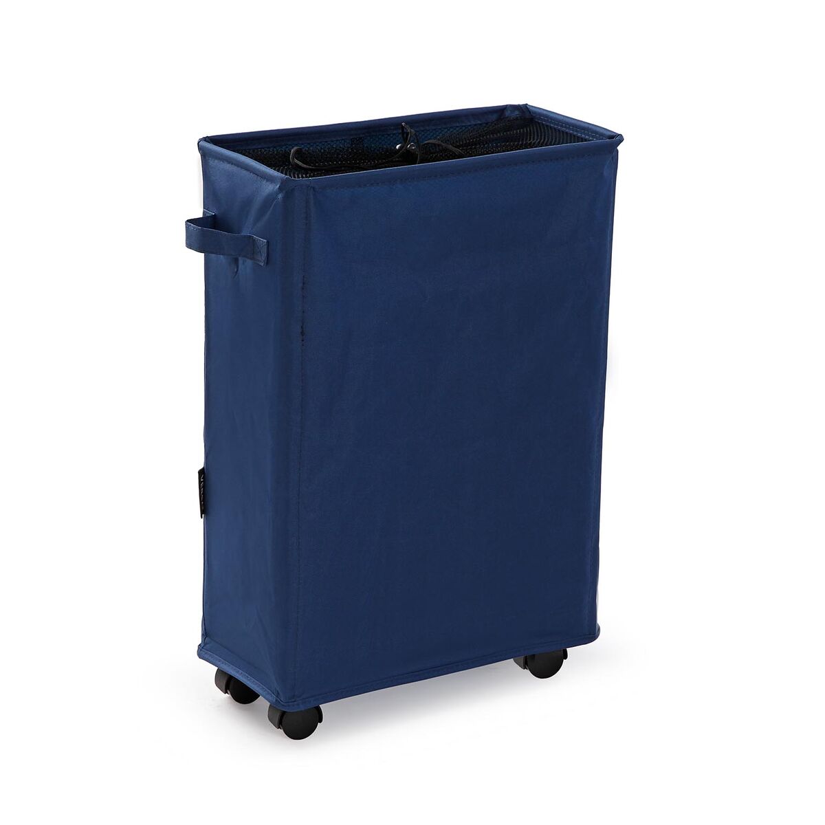 Cesto de Roupa Suja Versa Azul Minimalista 18,5 x 58 x 39 cm