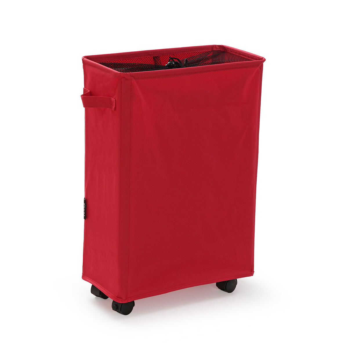 Cesto de Roupa Suja Versa Vermelho Minimalista 18,5 x 58 x 39 cm