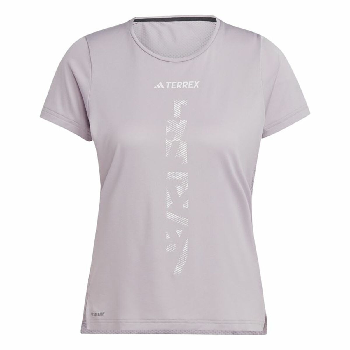 Camisola de Manga Curta Homem Adidas Terrex Agravic Lilás