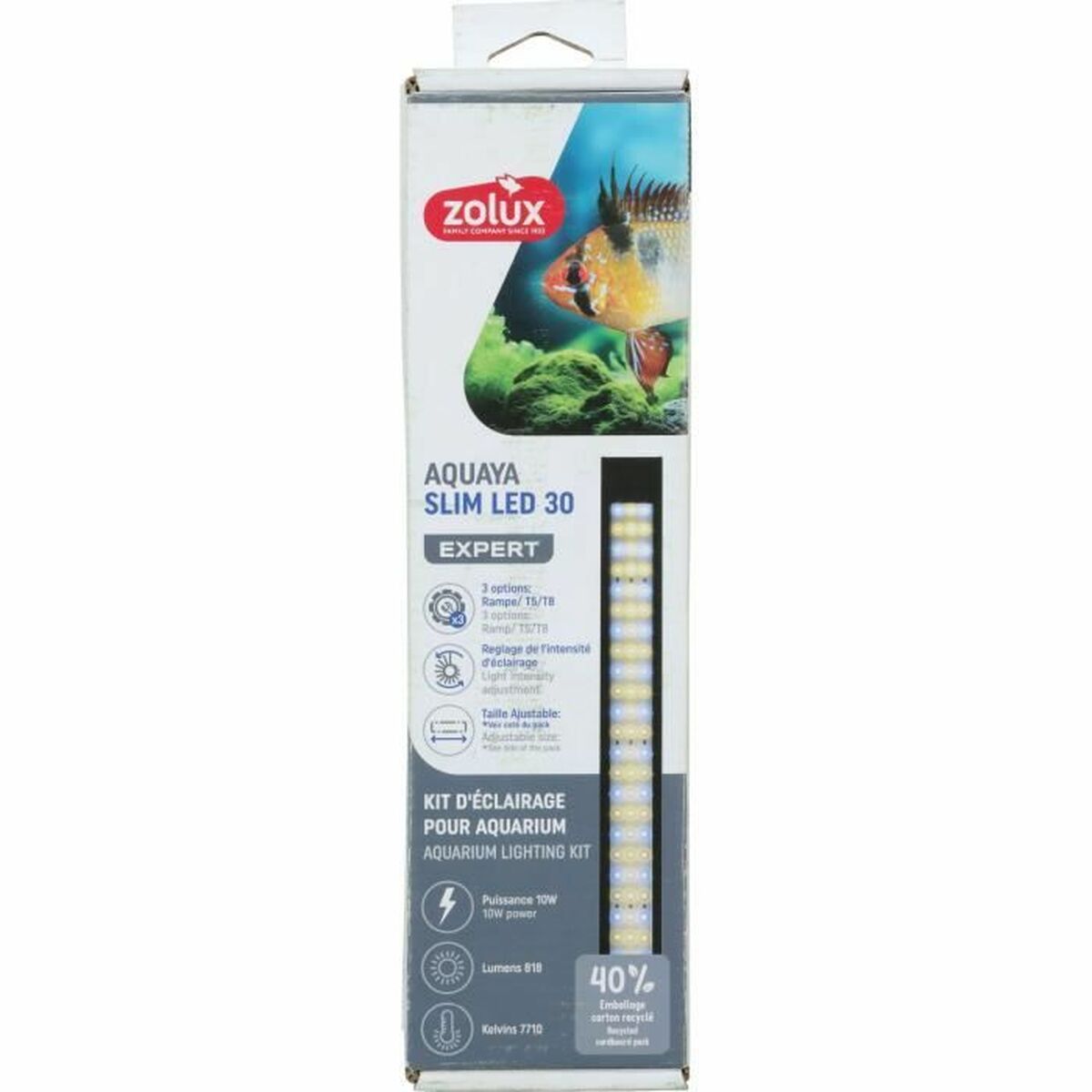 Tiras LED Zolux 300 cm Branco Frio
