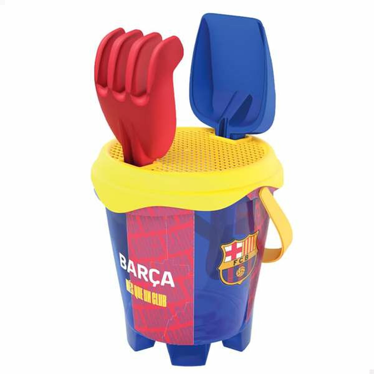 Conjunto de brinquedos de praia F.C. Barcelona 18 cm